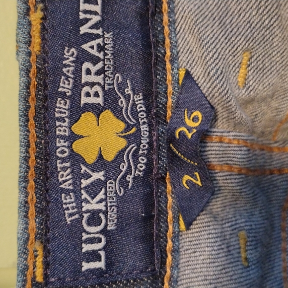 Women's Lucky Brand Charlie Skinny size 26 / 2 - Picture 3 of 13